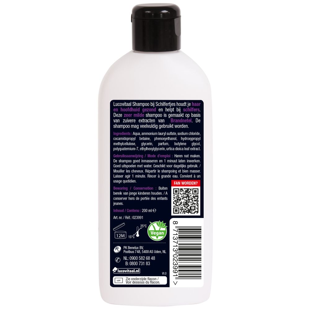 Lucovitaal Shampoo schilfer 200 ml