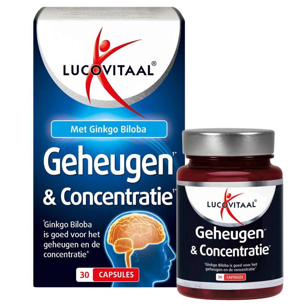 Lucovitaal Geheugen & cognitie 30 capsules