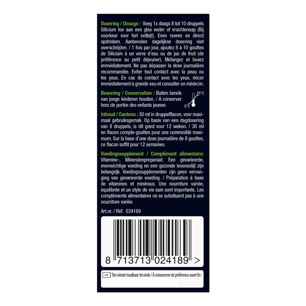 Lucovitaal Silicium druppel 30 ml