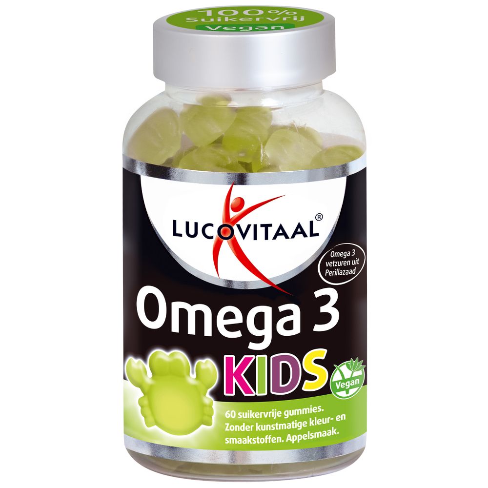 Lucovitaal Omega 3 kids 60 gummies