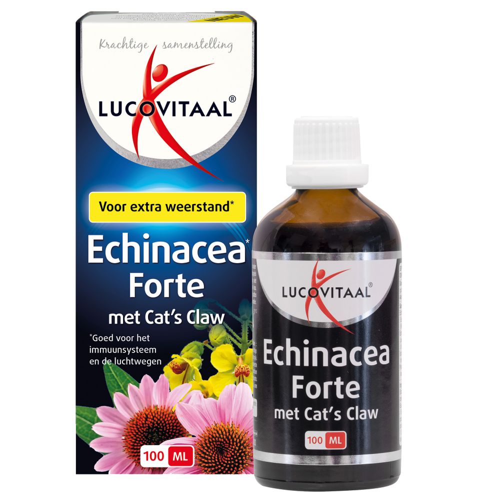 Lucovitaal Echinacea Forte met Cat's Claw Druppels 100 ml
