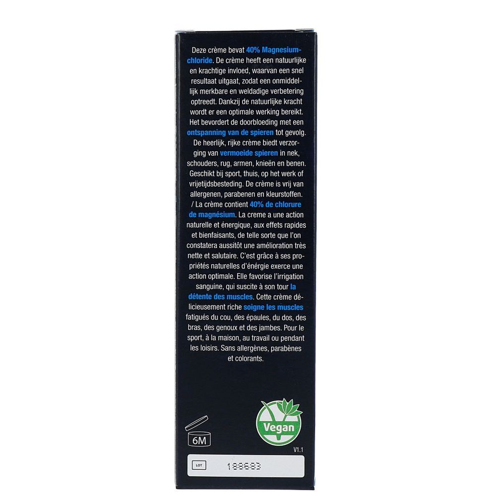 Lucovitaal Magnesium 40% forte creme 75 gram