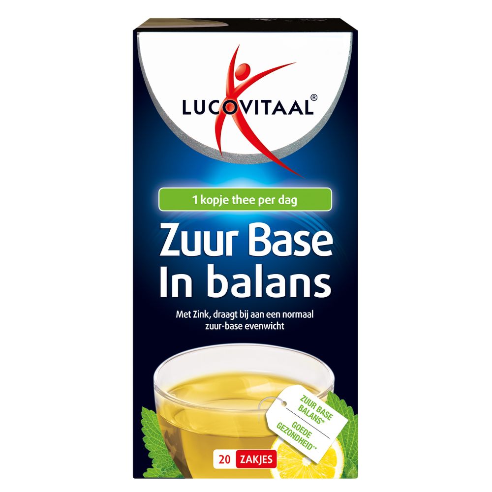 Lucovitaal Zuurbase thee 20 zakjes