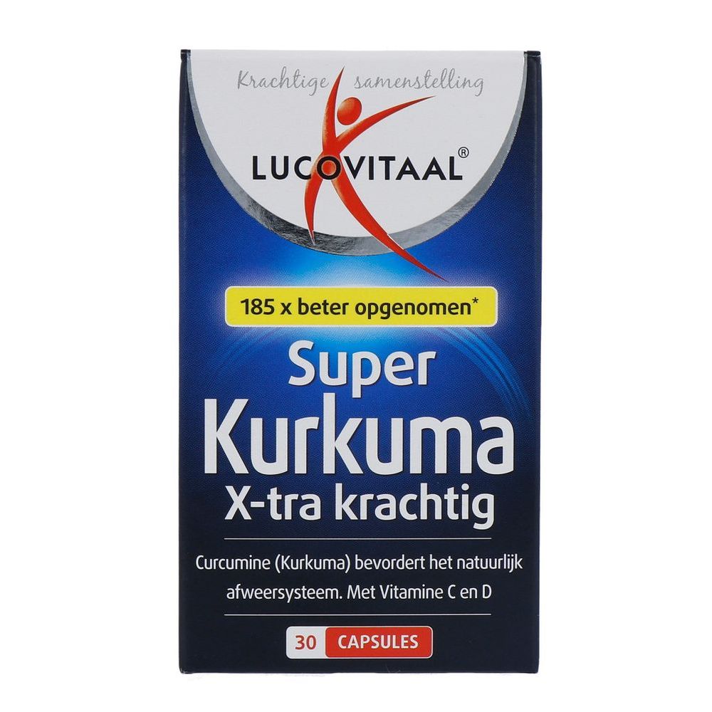 Lucovitaal Super curcumine X-tra krachtig 30 capsules