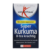 Lucovitaal Super curcumine X-tra krachtig 30 capsules
