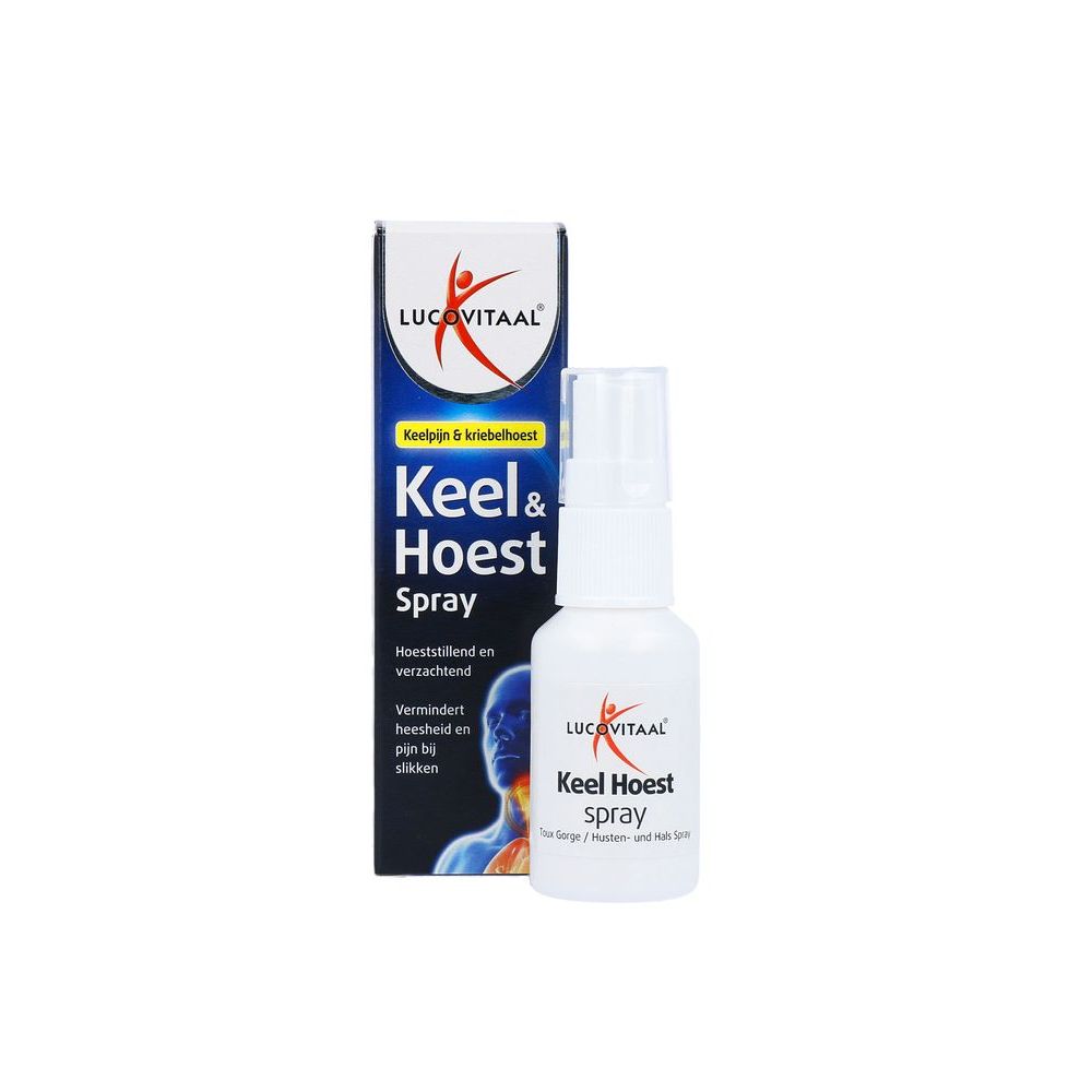 Lucovitaal Keel & Hoest Spray 20 ml