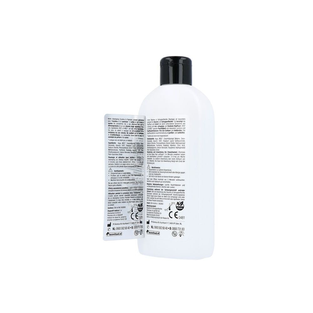 Lucovitaal Eczeem psoriasis shampoo 200 ml