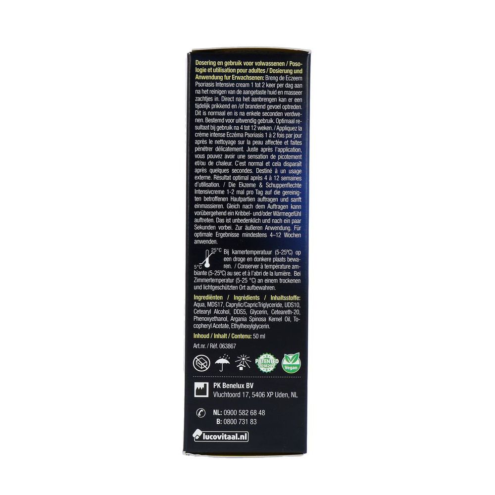 Lucovitaal Eczeem psoriasis intensieve creme 50 ml