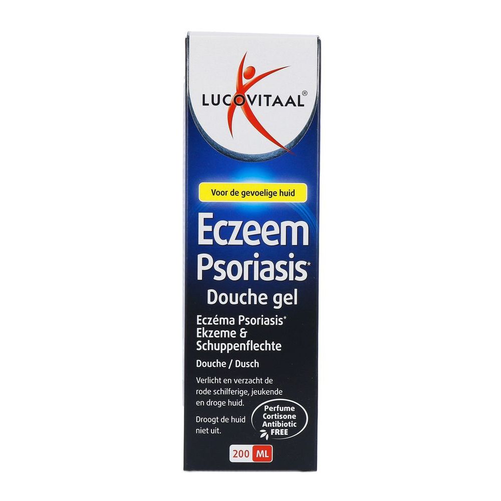 Lucovitaal Eczeem psoriasis douchegel 200 ml