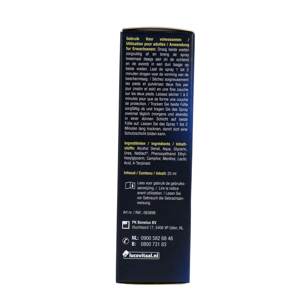 Lucovitaal Voetschimmel zwemmerseczeem spray 25 ml