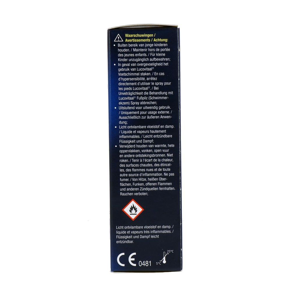 Lucovitaal Voetschimmel zwemmerseczeem spray 25 ml