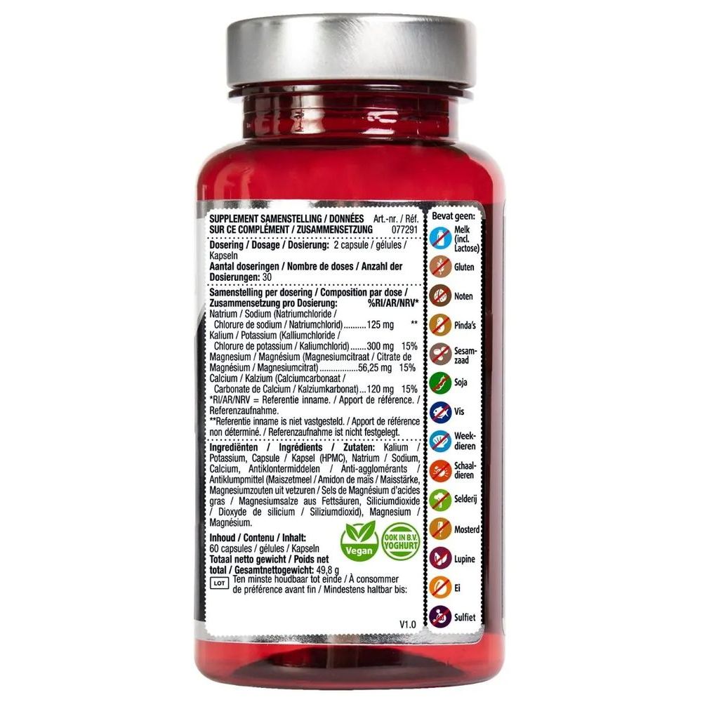 Lucovitaal Elektrolyten 60 capsules