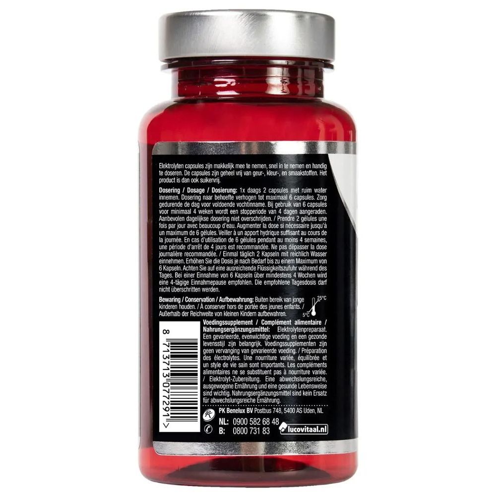 Lucovitaal Elektrolyten 60 capsules