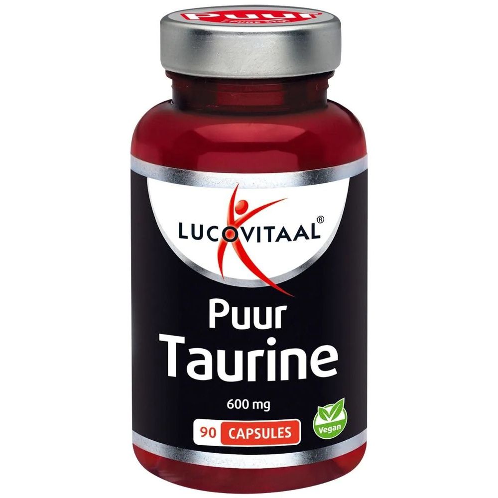 Lucovitaal Taurine Puur 600 mg 90 capsules