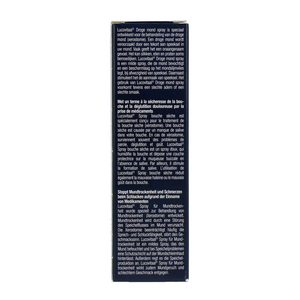 Lucovitaal Droge mond spray 20 ml