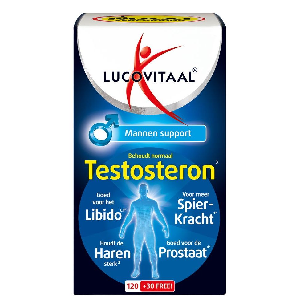 Lucovitaal Testosteron Mannen  Support 150 tb