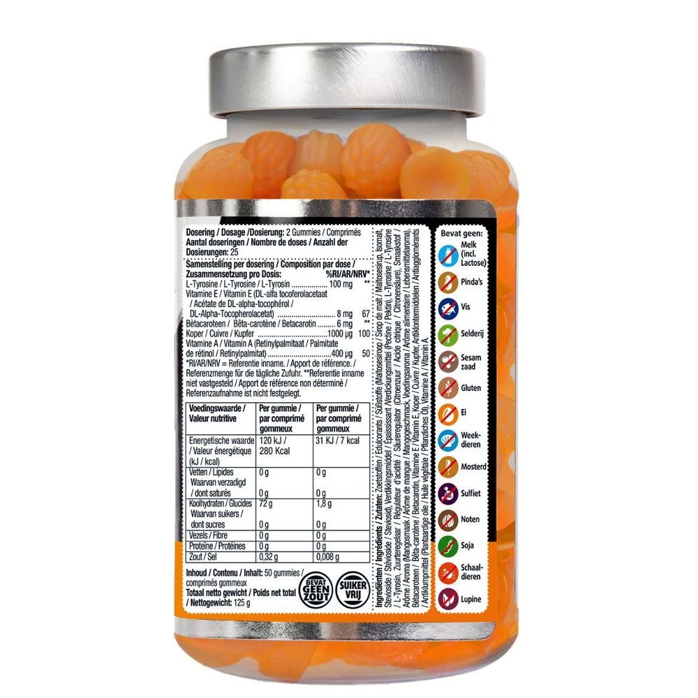 Lucovitaal Pigmentatie vd huid 50 gummies