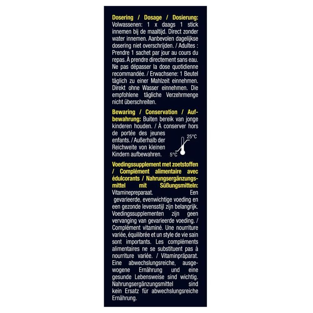 Lucovitaal Ijzer bisglycinaat bosbes 20 sachets
