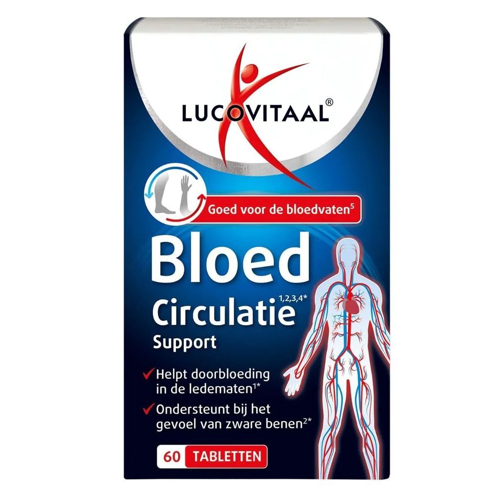 Lucovitaal Bloedcirculatie support 60 tabletten