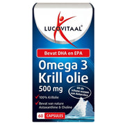 Lucovitaal Omega 3 Krill Olie 60 cp