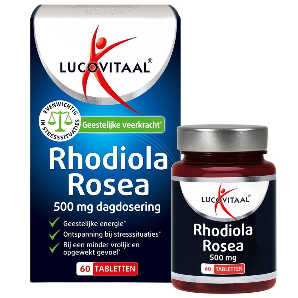 Lucovitaal Rhodiola rosea 60 tabletten