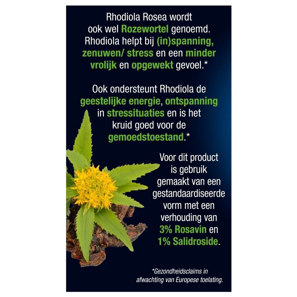 Lucovitaal Rhodiola rosea 60 tabletten