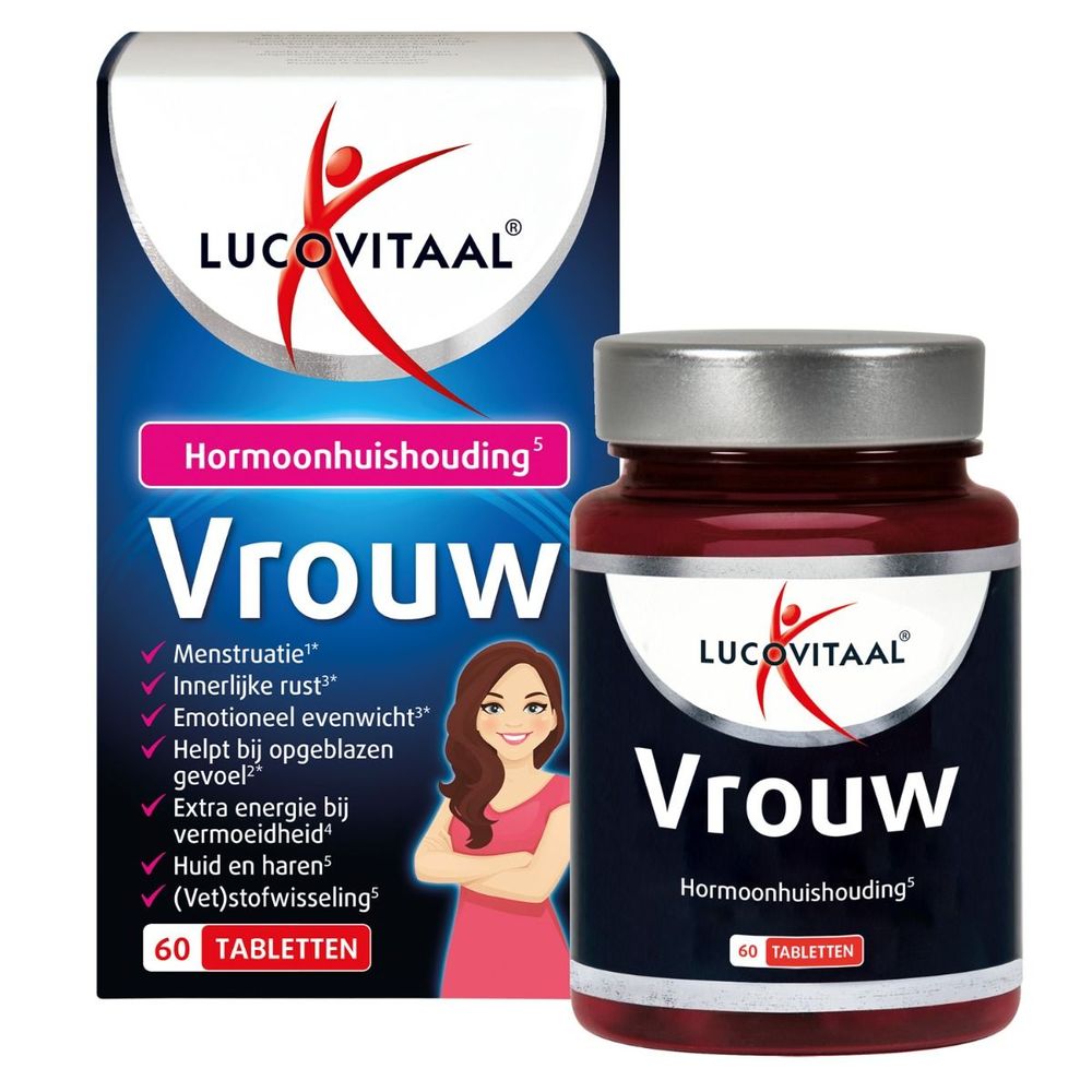 Lucovitaal Hormoonhuishouding vrouw 60 tabletten