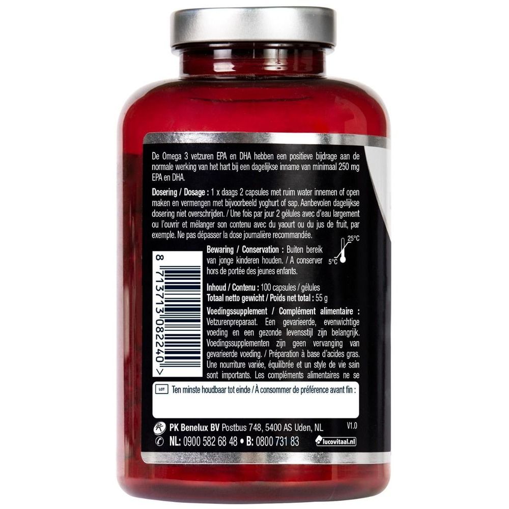 Lucovitaal omega 3-6-9 vetzuren 100 capsules