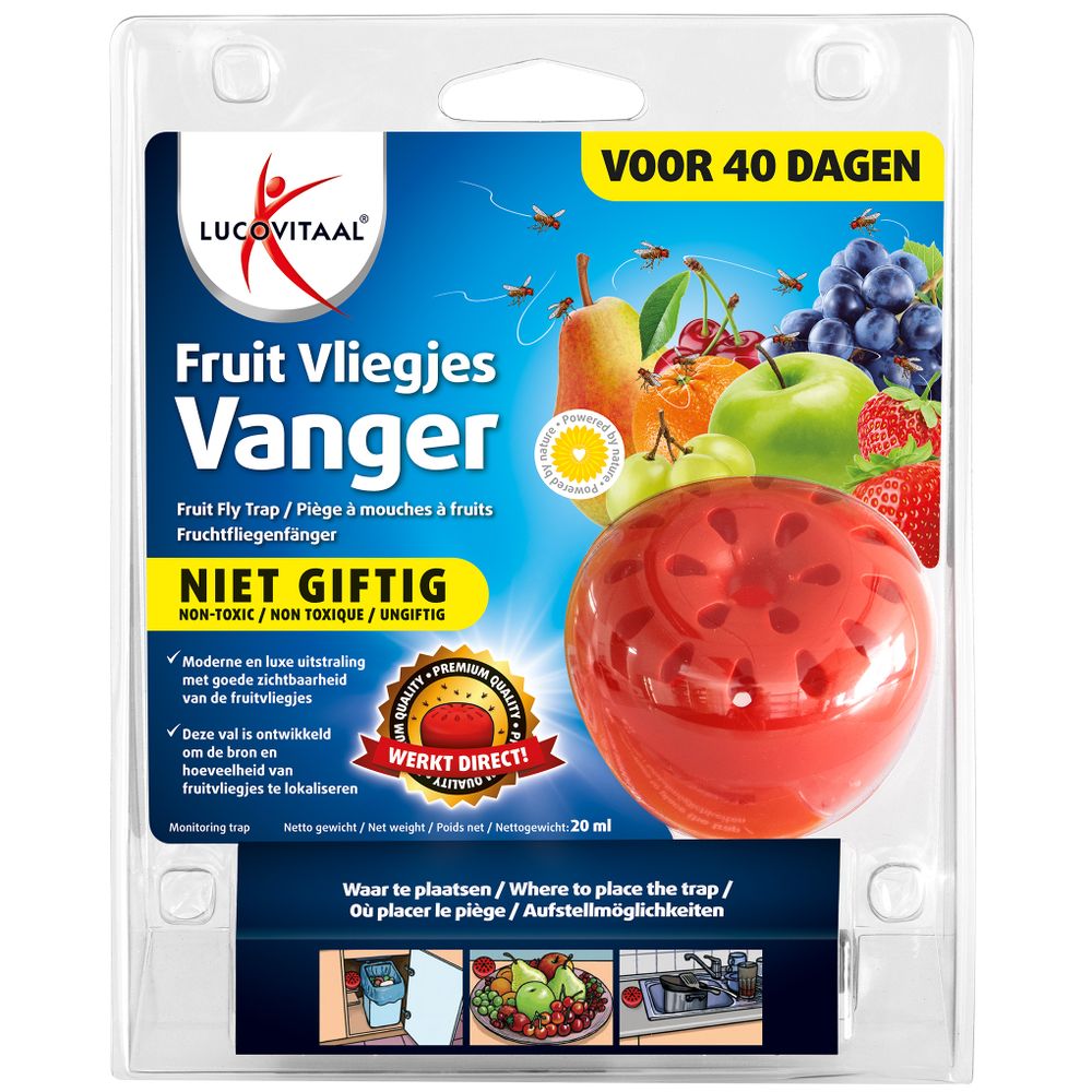 Lucovitaal Fruitvliegjes vanger 20 ml