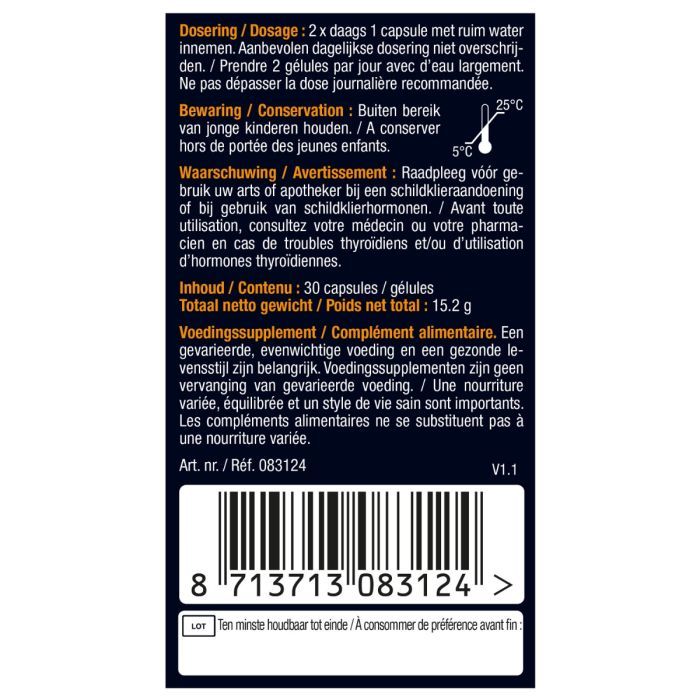 Lucovitaal Ashwagandha KSM-66 30 capsules