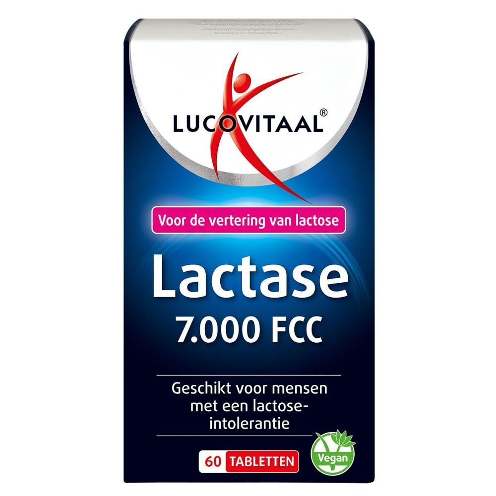 Lucovitaal Lactase 7000 FCC 60 tabletten