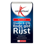 Lucovitaal Rode gist rijst + visolie & Q10 63 capsules