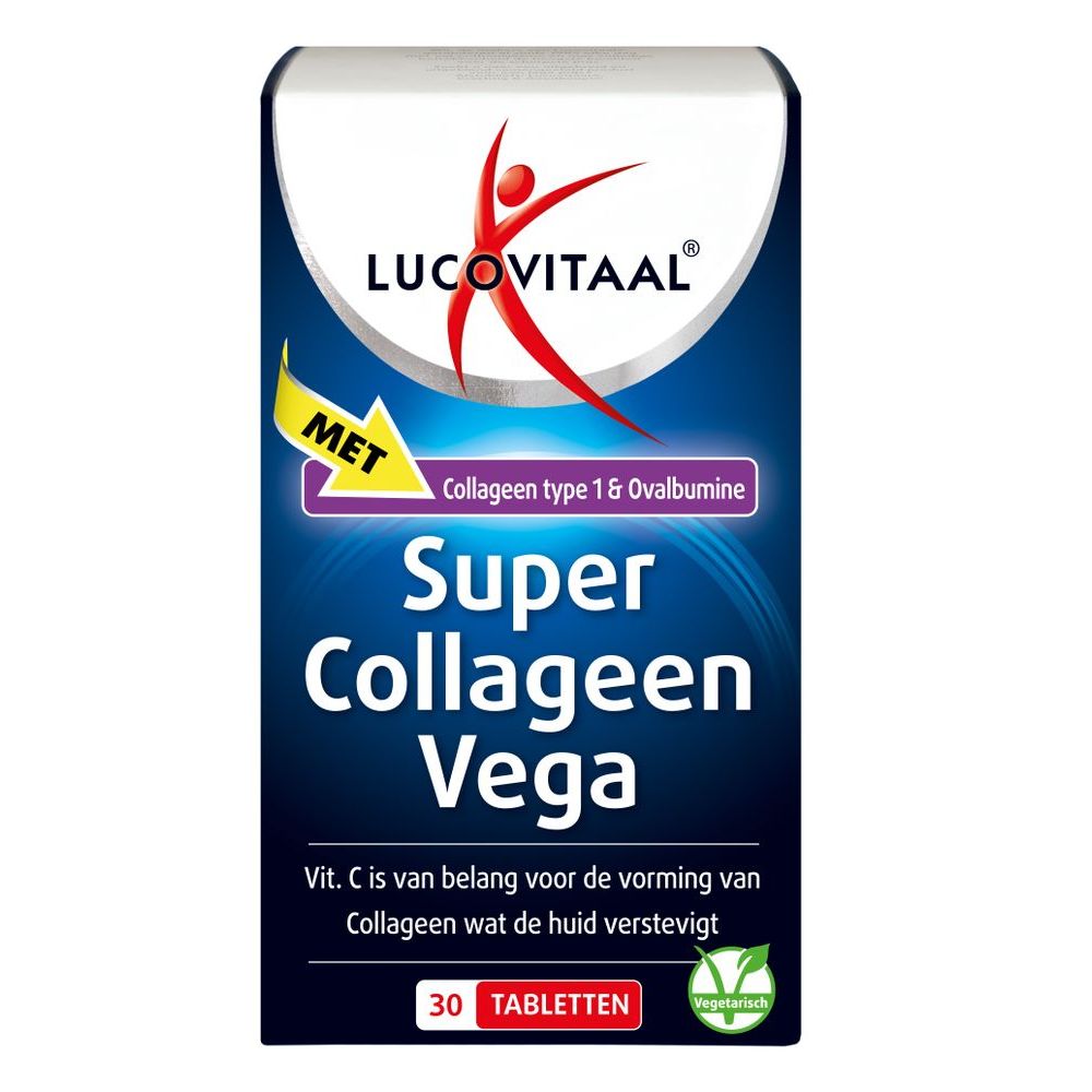 Lucovitaal Super collageen vega 30 tabletten