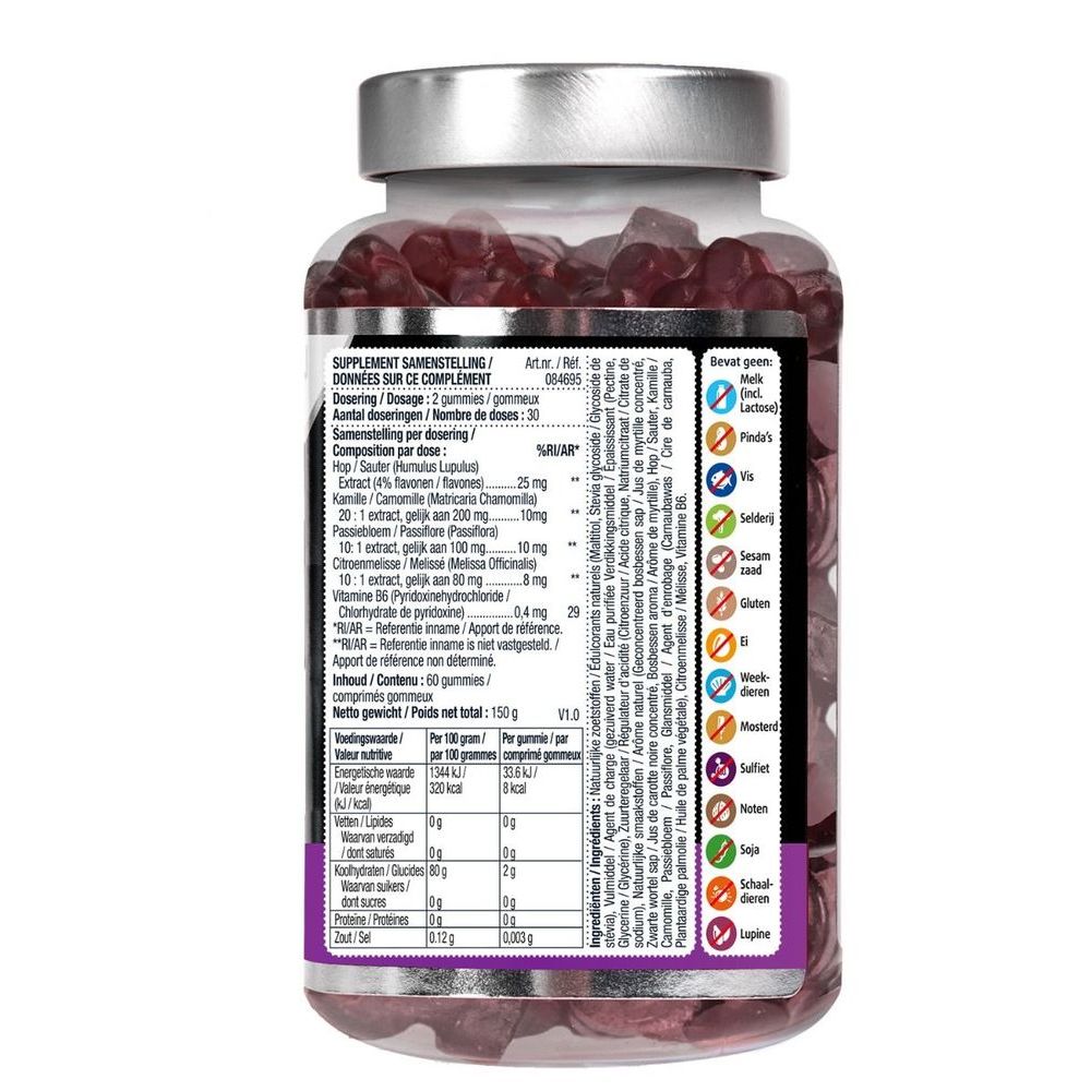 Lucovitaal Slaap kids bosbes 60 gummies