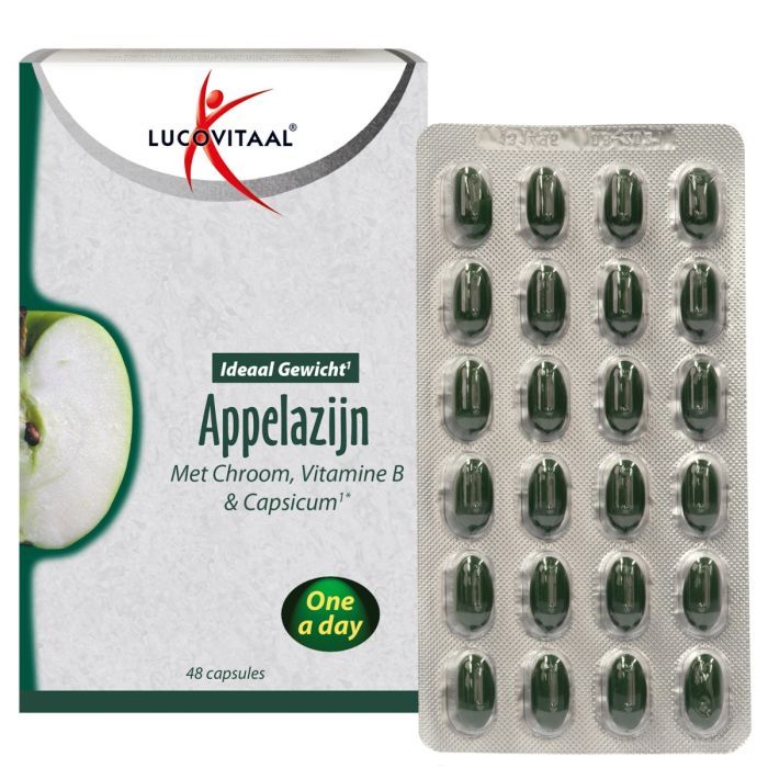 Lucovitaal Ideaal Gewicht Appelazijn 48 capsules