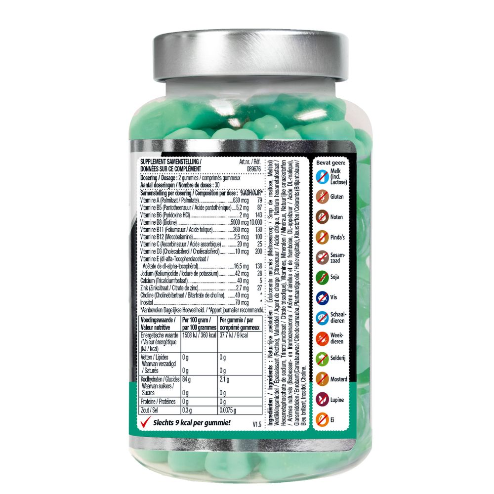 Lucovitaal Haar vitamine 60 gummies