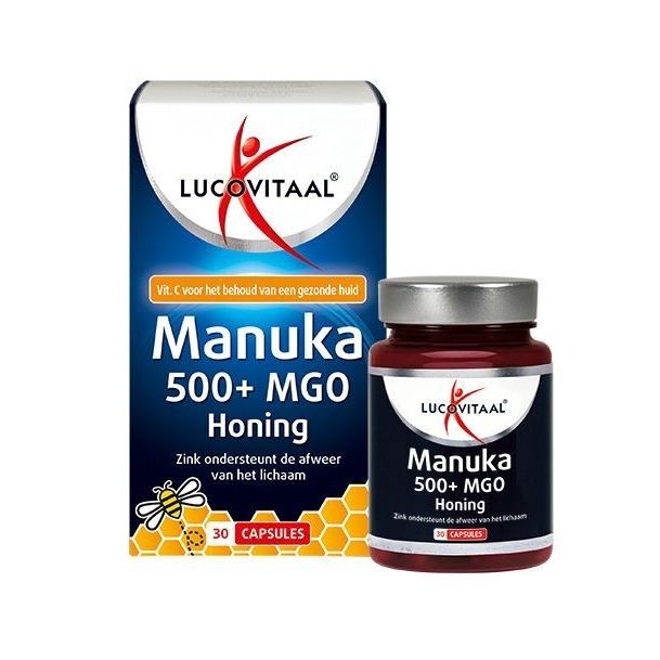 Lucovitaal Manuka honing zink 30 capsules