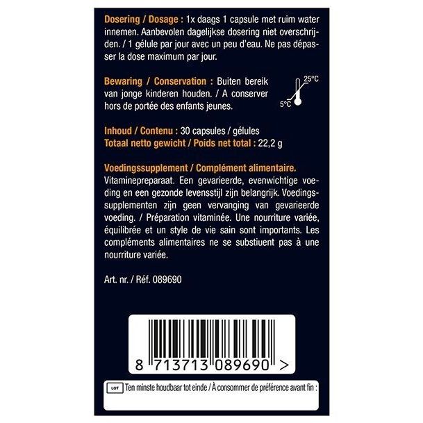 Lucovitaal Manuka honing zink 30 capsules