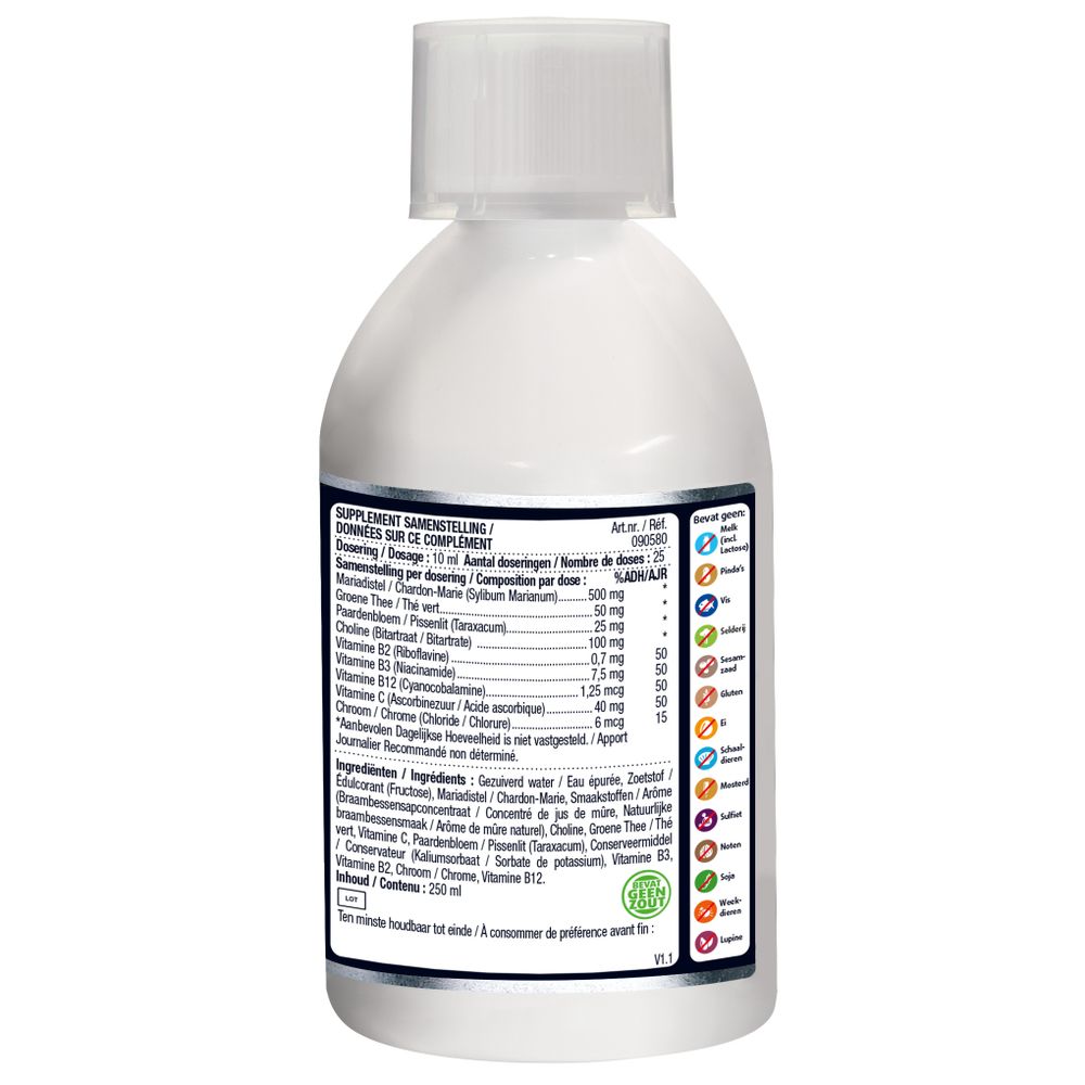 Lucovitaal Detox lever reiniging 250 ml