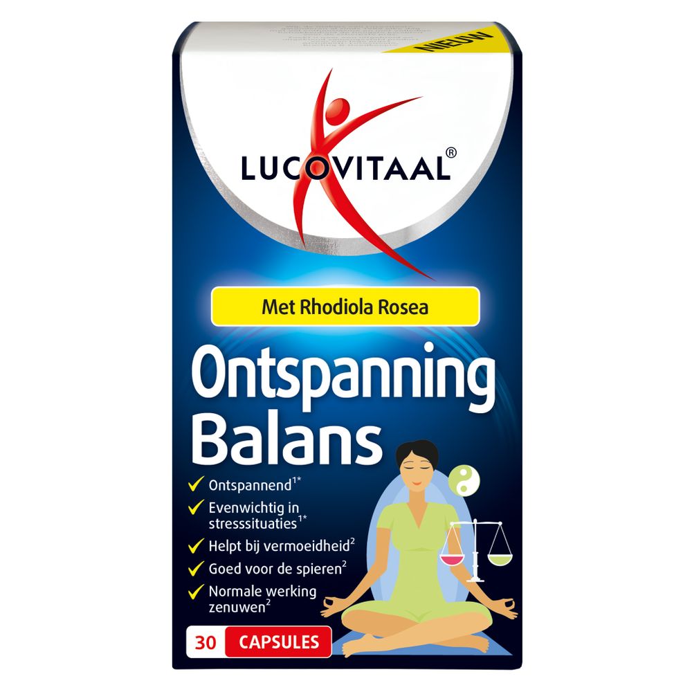 Lucovitaal Ontspanning balans 30 capsules