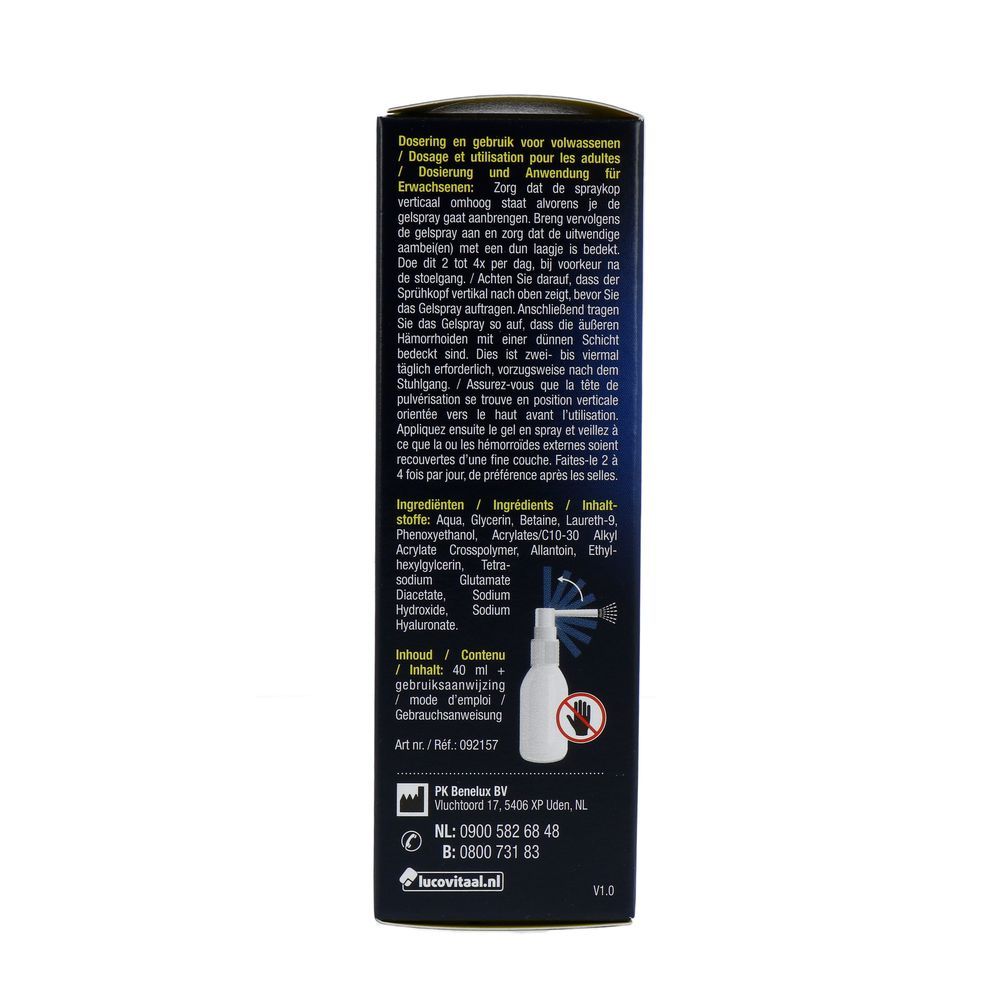 Lucovitaal Aambeien spray 40 ml