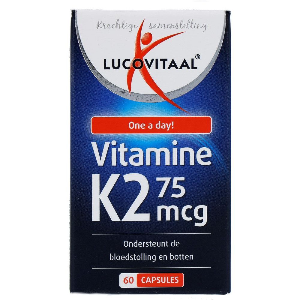 Lucovitaal Vitamine K2 75 mcg 60 capsules