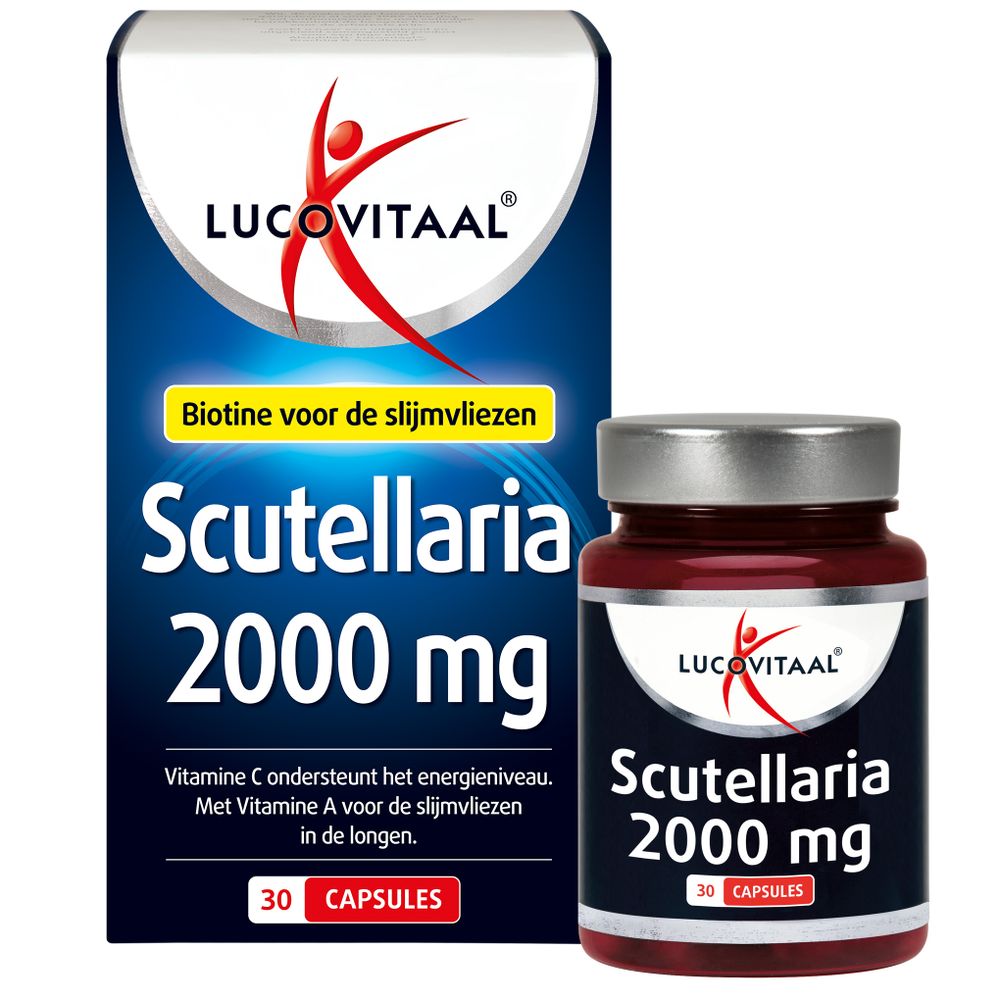 Lucovitaal Scutellaria 2000 mg 30 capsules