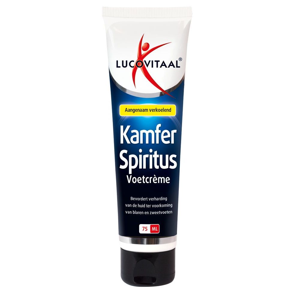 Lucovitaal Voetcreme kamfer spiritus 75 ml