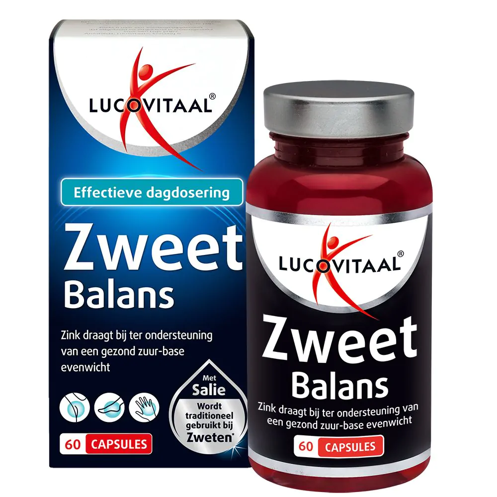 Lucovitaal Zweet Balans 60 capsules
