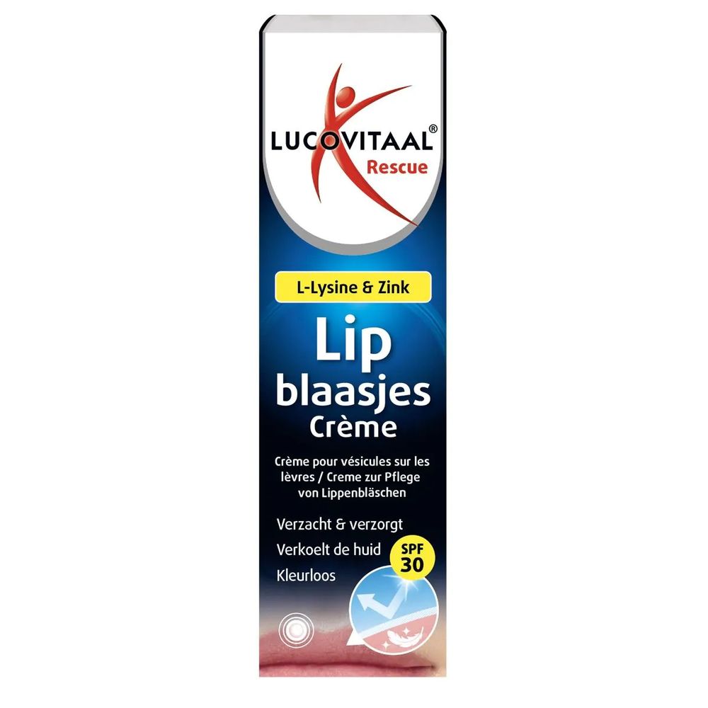 Lucovitaal Lipblaasjes rescue creme 7 ml