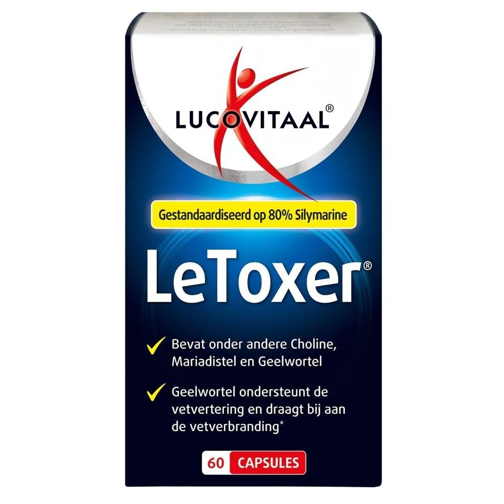 Lucovitaal Le Toxer BE 60 capsules