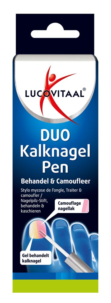 Lucovitaal Kalknagelpen Duo Behandelaar & Camoufleer 8 ml