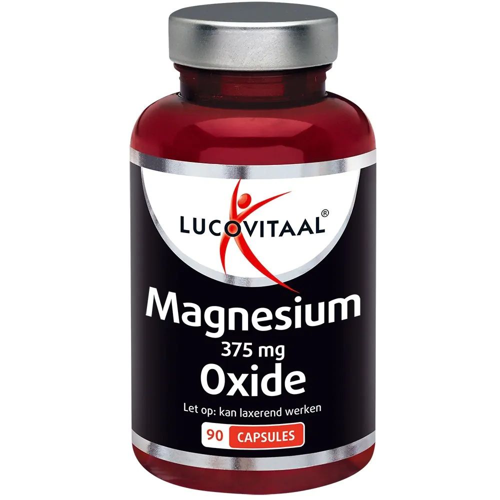 Lucovitaal Magnesium oxide 375 mg 90 capsules