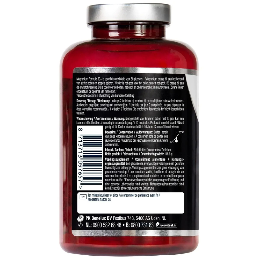 Lucovitaal Magnesium 50+ 60 tabletten